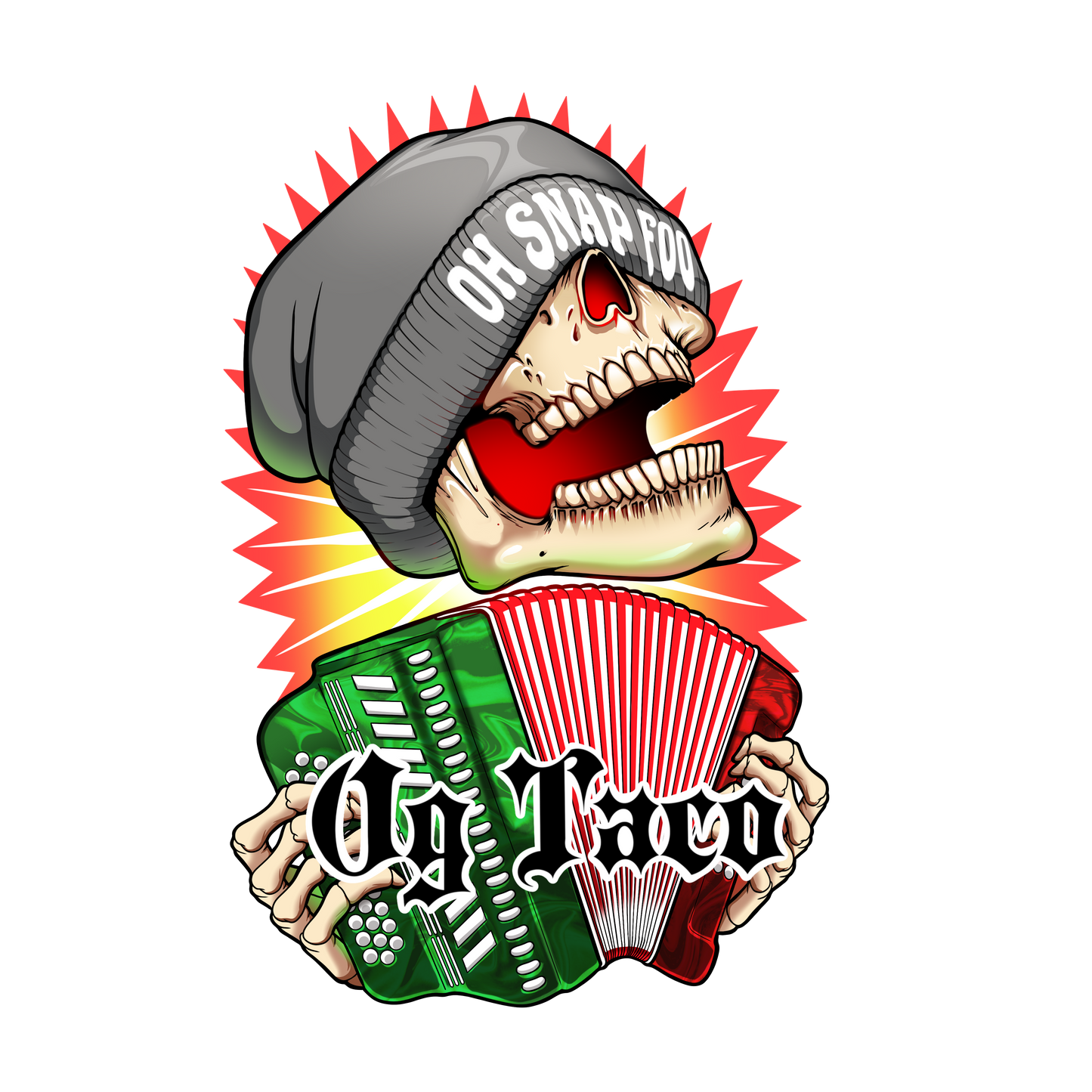 The OG Taco Logo sticker